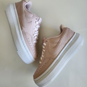 WOMEN'S NIKE COURT VISION ALTA LEATHER DM0113-600 PINK OXFORD AF1